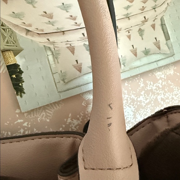 Juicy Couture NWT Retro Vibe Satchel Chocolate Dust & Pink‎ in Color Purse - Picture 7 of 7